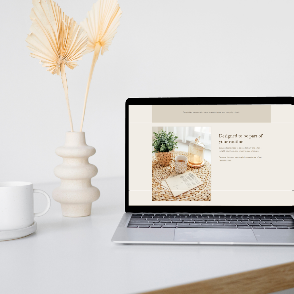 Brass & Sage Mercantile — Shopify Theme for Slow Living, Boutique & Lifestyle Brands