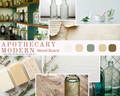 Apothecary Modern Mood Board Kit