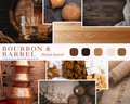 Bourbon & Barrel Mood Board Kit