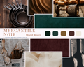 Mercantile Noir Mood Board Kit