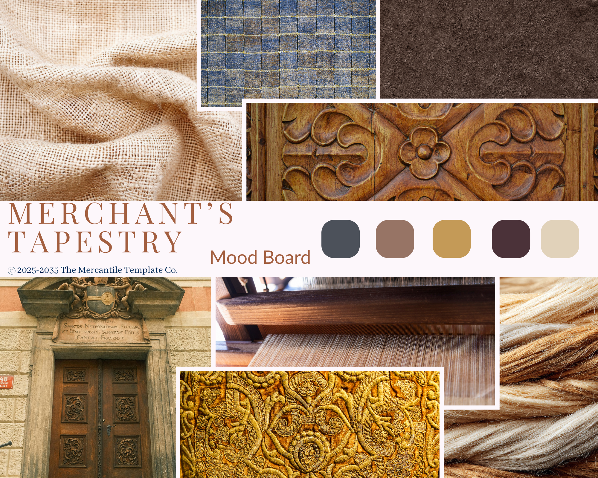 Merchant's Tapestry Mood Board Kit