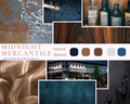 Midnight Mercantile Mood Board Kit