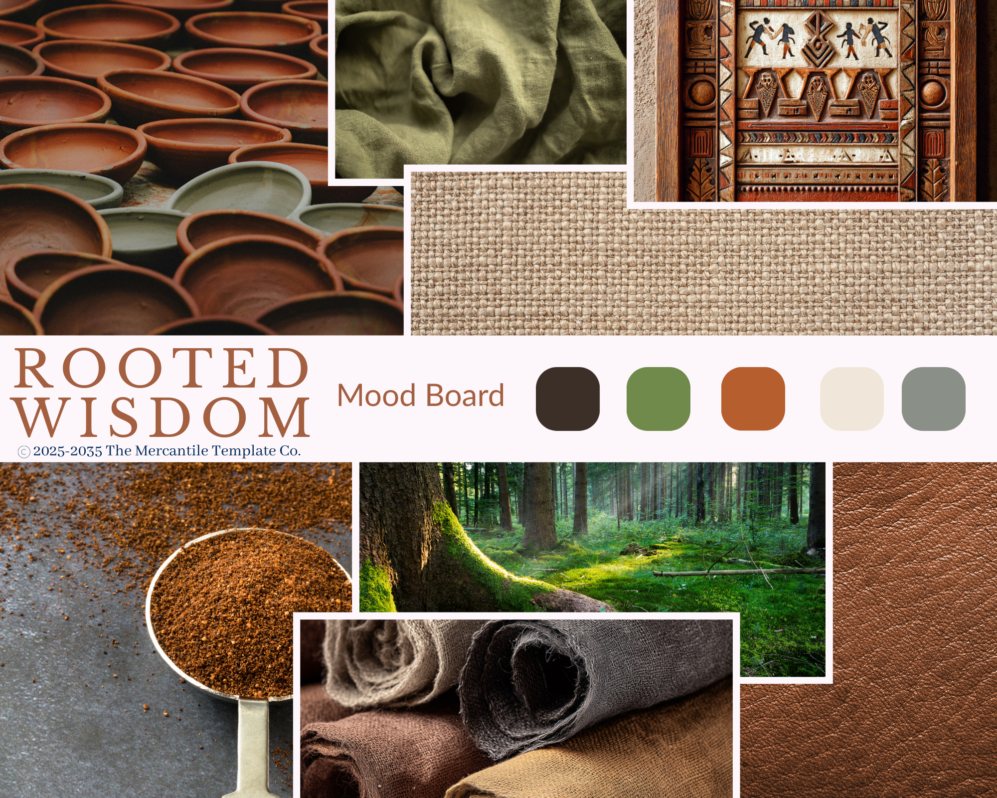 Rooted Wisdom Mood Board Kit