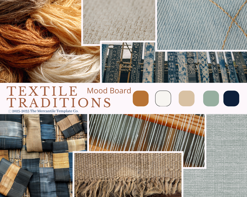 Textile Traditions Mood Board Kit