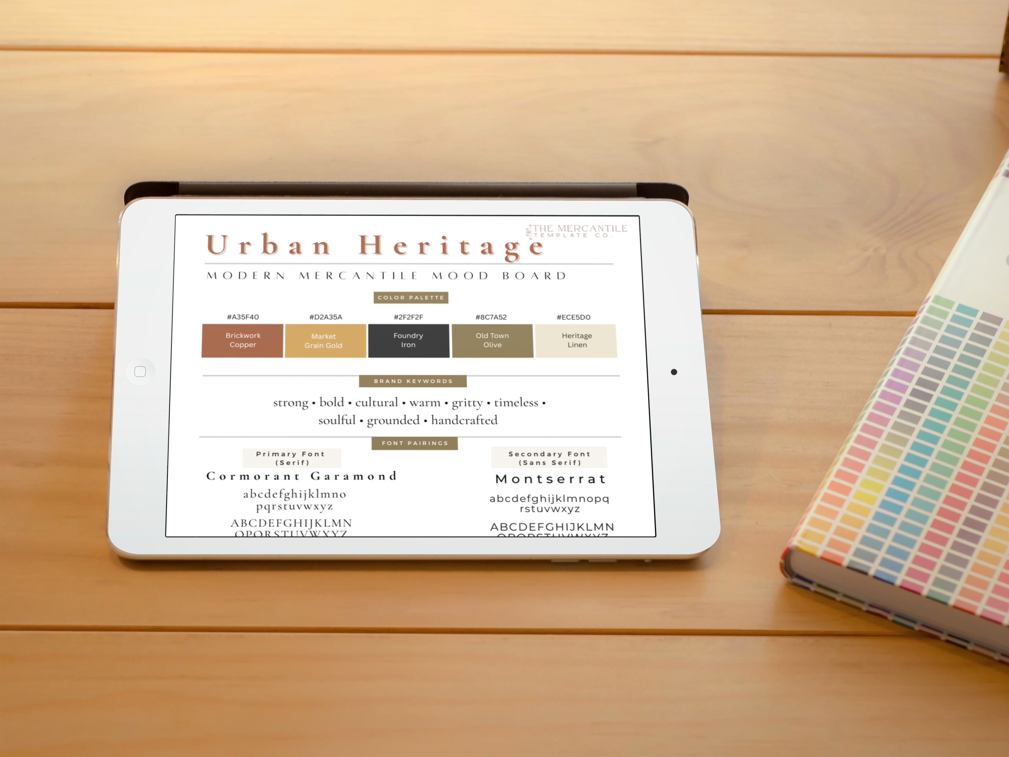 Urban Heritage Mood Board Kit